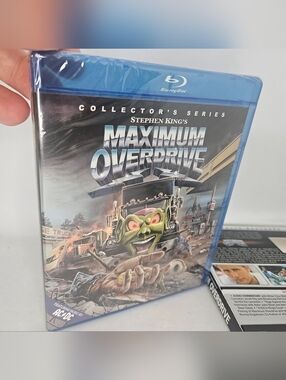 Maximum Overdrive (Vestron Video Collector's Series) (Blu-ray, 1986) New Sealed.